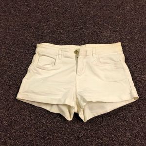 White shorts